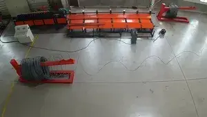 Rebar Straightening and Cutting Line