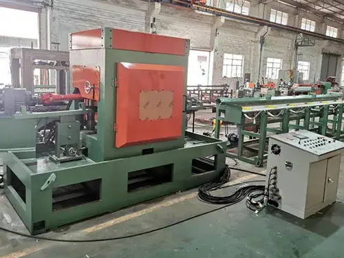 Two-Roll Straightening Machine and Collection Unit