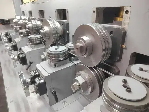 Flux-Cored Wire Forming and Coarse Drawing Unit