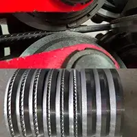 Tungsten carbide cold rolling cassettes