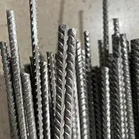 Two-sided ribbed rebar